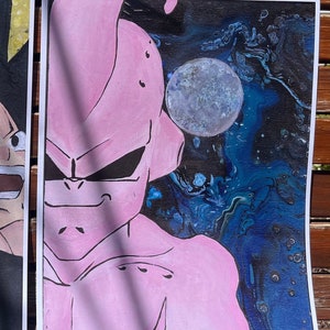 Dragon Ball Z Kid Buu Yoga Mat by Cartoonime - Fine Art America