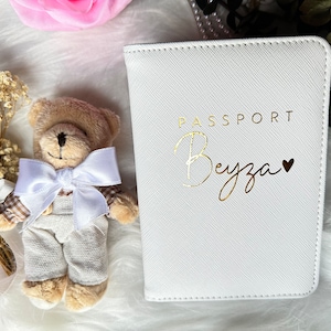 Custom Passport for Stuffed Animals, Teddy Bears, Plushies, Soft Toys, Baby First Passport, Girls Passport, Boys Passport, Gifts to Children