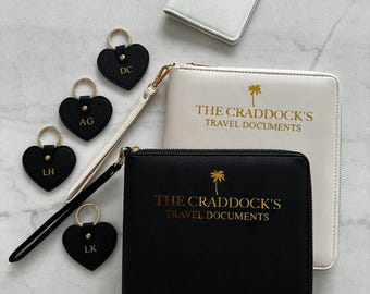 Personalized Travel Document Holder For Family