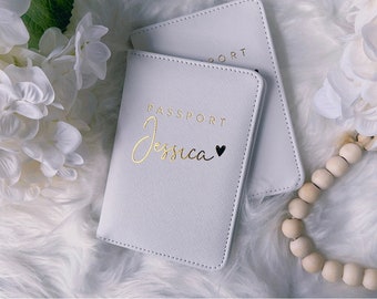 Bridal Custom Passport For Bridal Party Personalized Passport Holder Bridesmaid Proposal Gift Passport Case Monogram Passport Cover