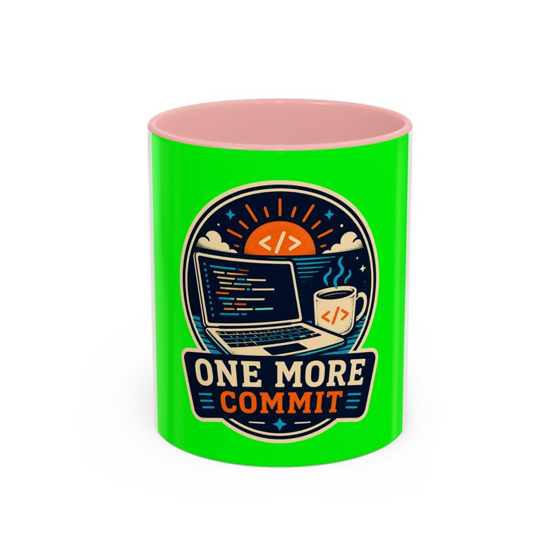 One More Commit Programmer Mug - Funny Developer Coffee Gift image 13