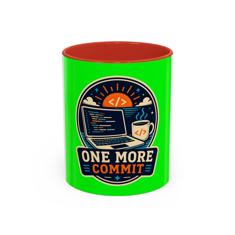 One More Commit Programmer Mug - Funny Developer Coffee Gift image 19