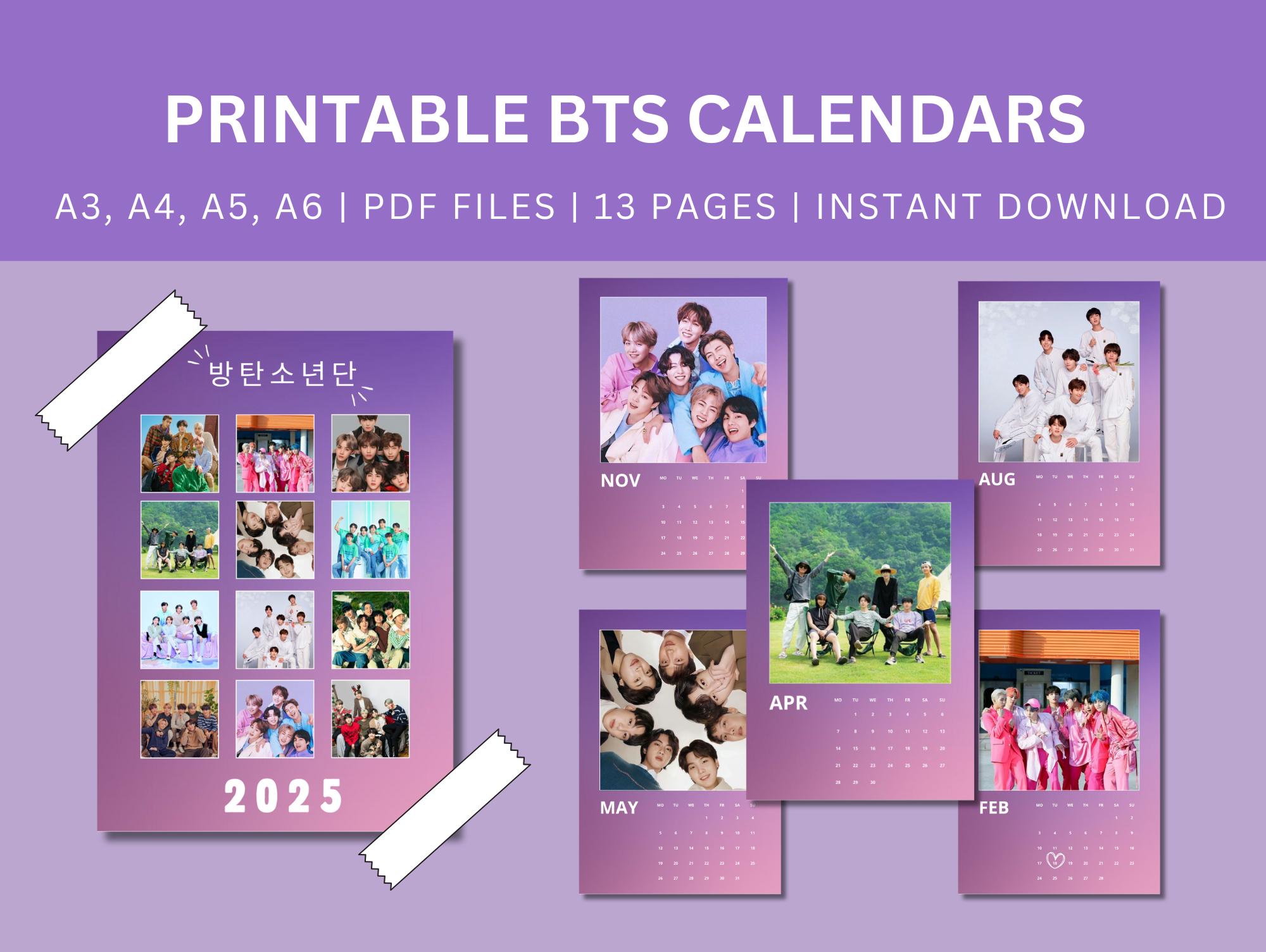 Bts calendar - Etsy 日本