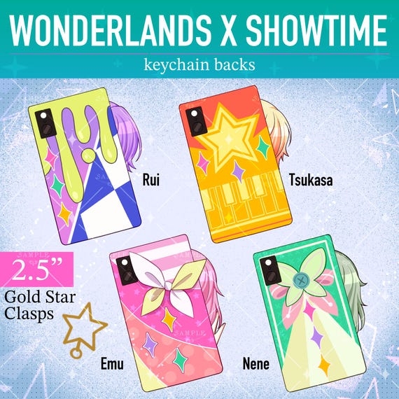 Project Sekai Wonderlands X Showtime (wxs) Stickers/acrylic