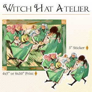 Witch Hat Atelier Print/Sticker