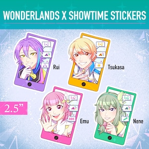 Project Sekai Wonderlands x Showtime (WxS) Stickers