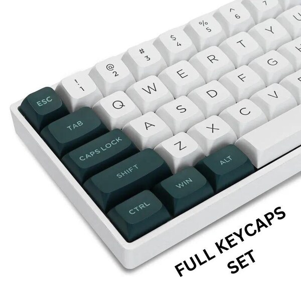 189/169/187/184 Key PBT Custom Full Keycaps Set for Mechanical Keyboards (works with Cherry MX Style Switches, Backlit, XVX, Gift)