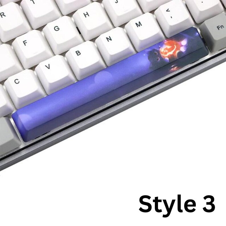 Custom Spacebar Keycaps for Mechanical Keyboards works With Cherry MX Style Switches, 6.25U, PBT
