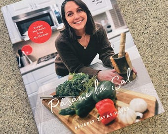 Livre de recettes Pásame la Sal : recettes portoricaines, mexicaines, espagnoles et américaines