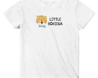 Little Boricua Toddler T-Shirt - 100% Cotton - Fun Comfortable Playwear for Little Ones - Pasamelasal Exclusive