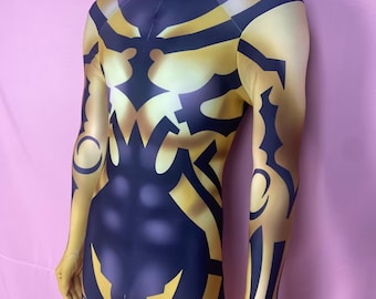 Savage Opress Cosplay Jumpsuit: Custom Halloween Bodysuit Costume For Male