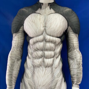Cute Husky Muscle Suit,Costom Cosplay Animal Muscle Suit,Cosplay Muscle Costume,Men&#39;s Muscle Suit,Strength Muscle Bodysuit,Adult Muscle Suit
