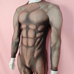 Custom Muscle Suit Bodysuit: Cosplay Costume Under Suit