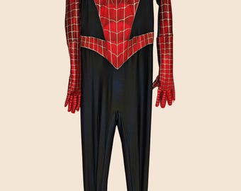 スパイダーマン レプリカ コスチューム スーツ アトラク トビーマグワイア スパイダーマン レプリカ コスチューム スーツ アトラク トビー
