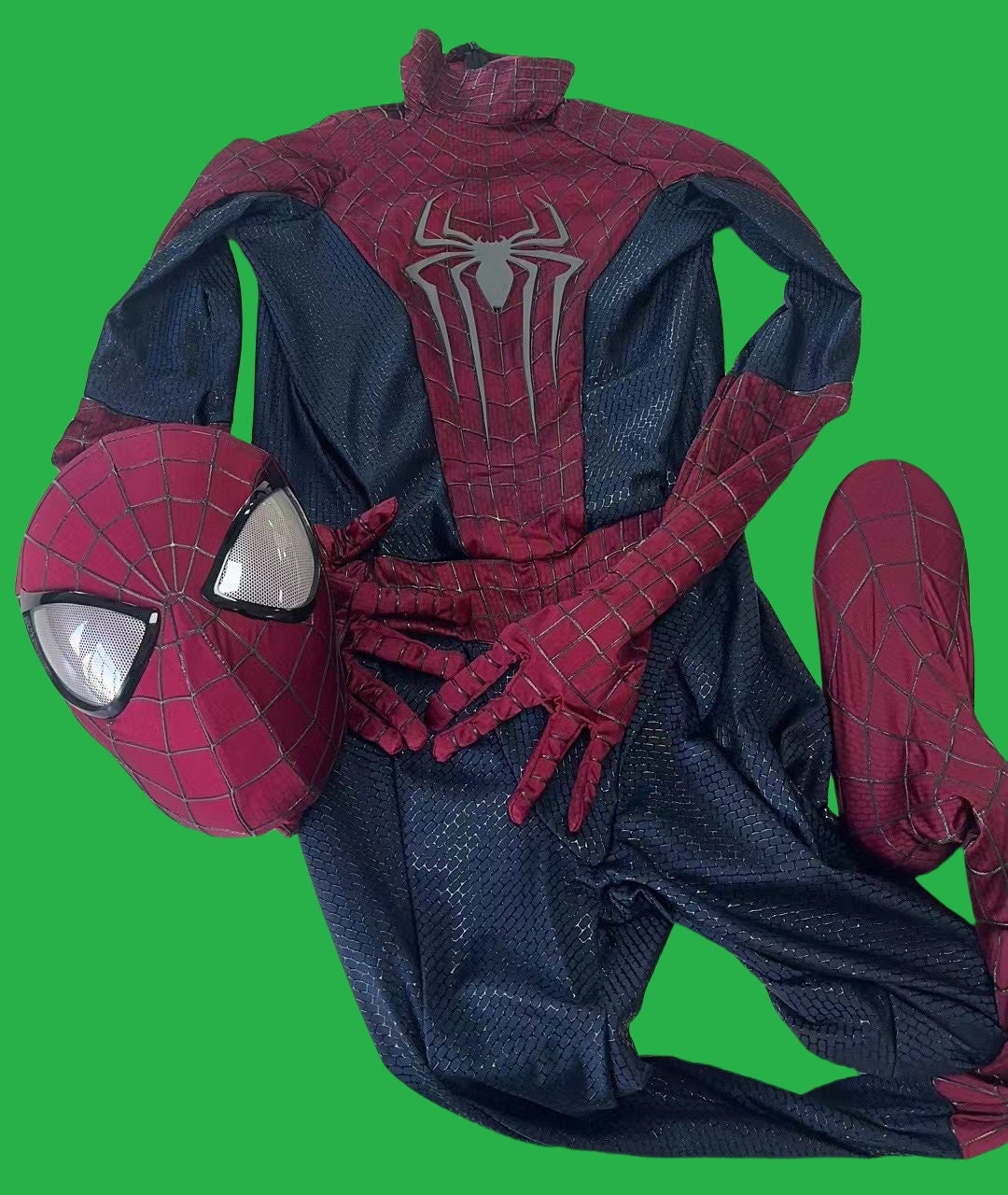 TASM 2 Costume Cosplay L'incredibile supereroe Zentai Su Body di Halloween 200000532 TASM 2 Costume Cosplay L'incredibile supereroe Zentai Su Body di Halloween 200000532