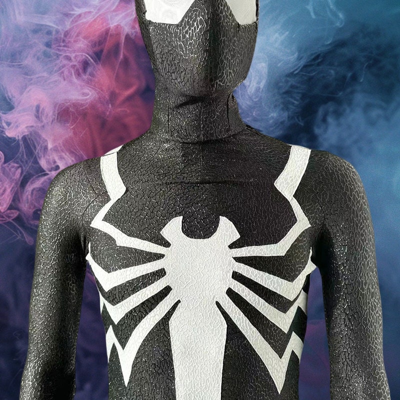 Spiderman Venom Adult Costume Etsy Spiderman Venom Adult Costume Etsy