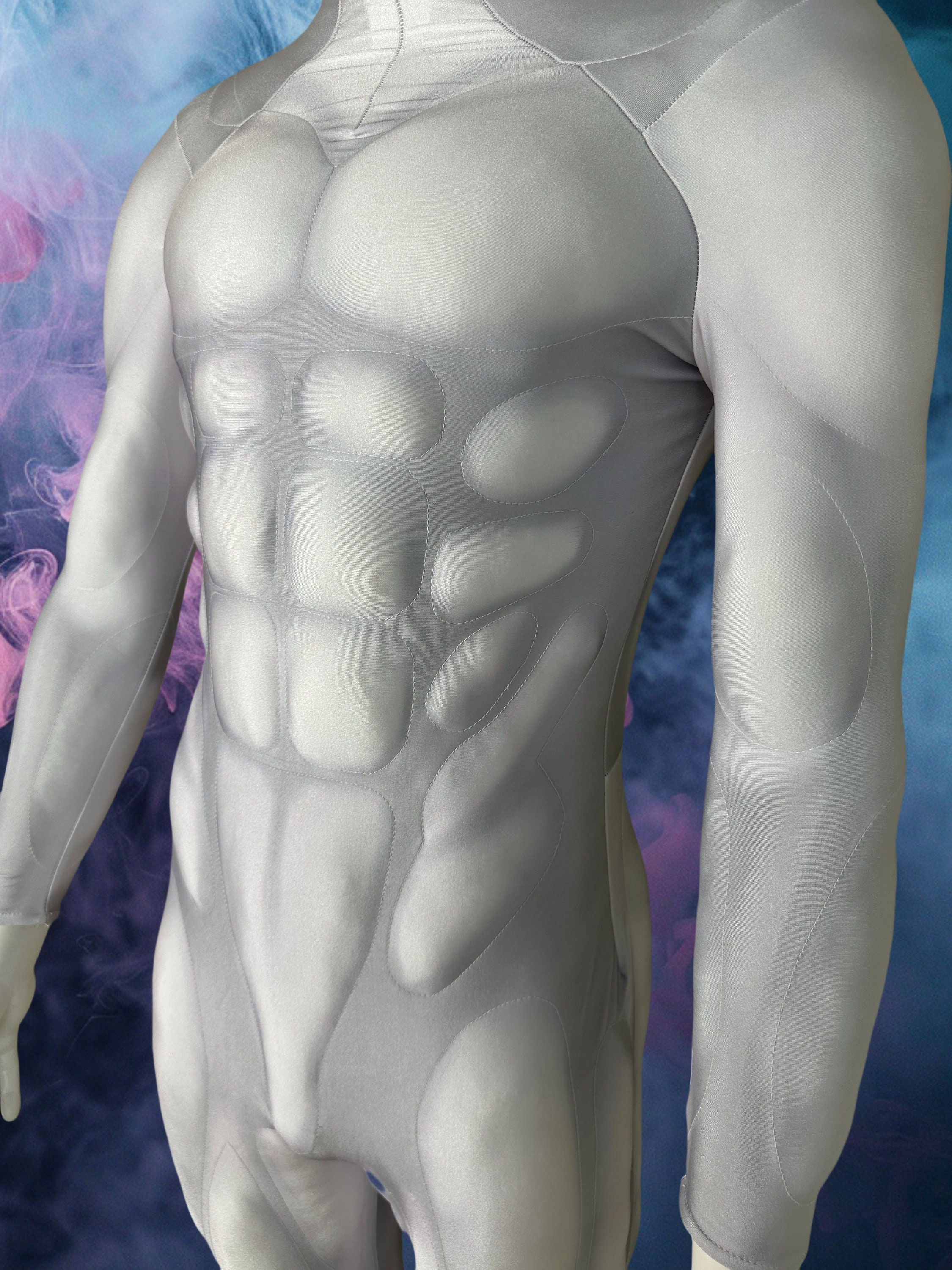 Custom Cosplay Muscle Suit: Sculpted Superhero Costume, Personalized Fit