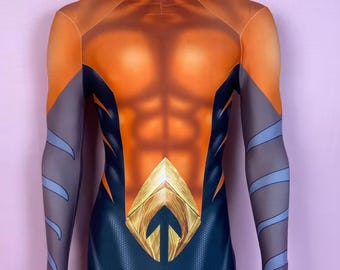 Niestandardowy kombinezon cosplayowy Anti-Venom: drukowany w 3D kombinezon z osłoną twarzy