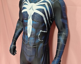Custom Ultimate Spider-Man Cosplay Jumpsuit: Richard Parker Bodysuit