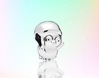 Pandora Perles de pingouin de Noël DIY Accessoires Bracelets Colliers Meilleurs cadeaux