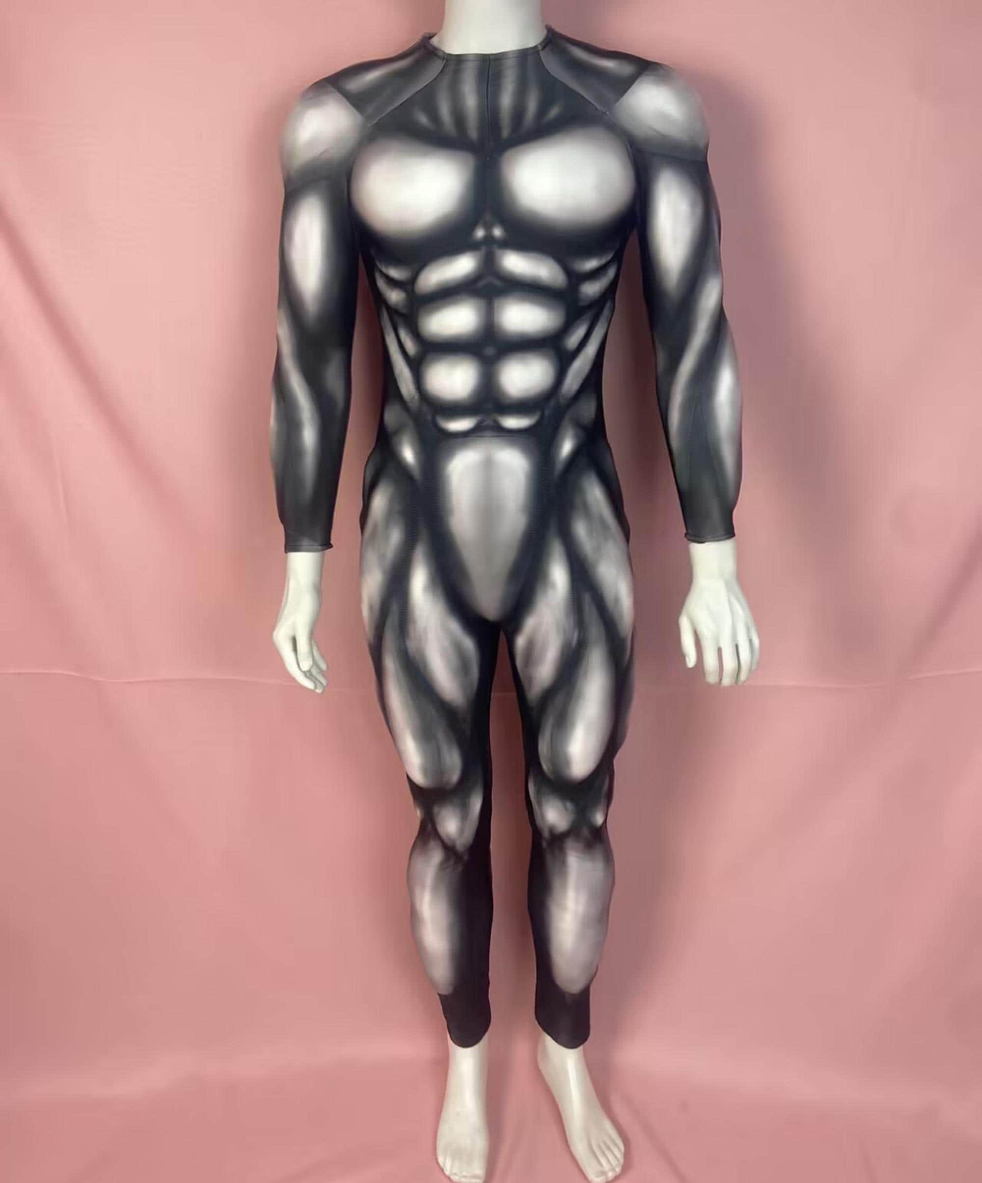3D Printed Muscle Bodysuit: Custom Cosplay Costume - Etsy
