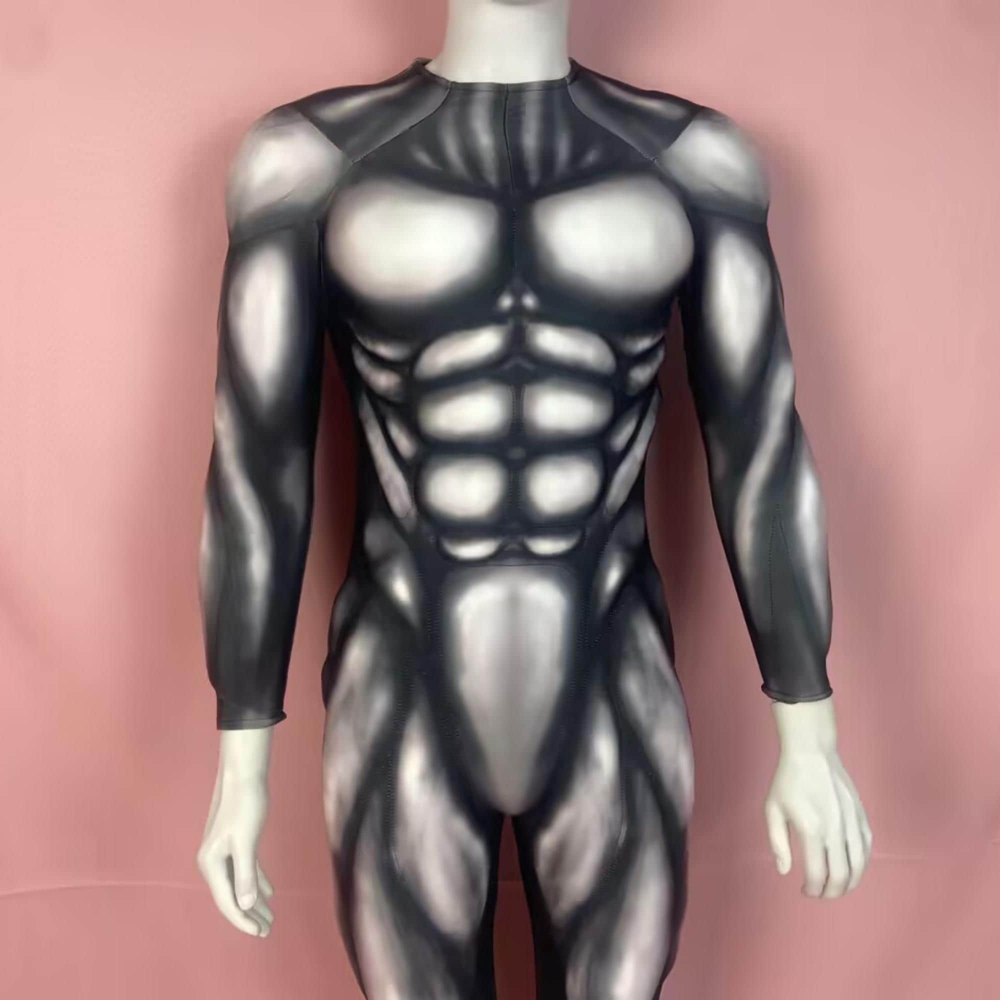 3D Printed Muscle Bodysuit: Custom Cosplay Costume - Etsy