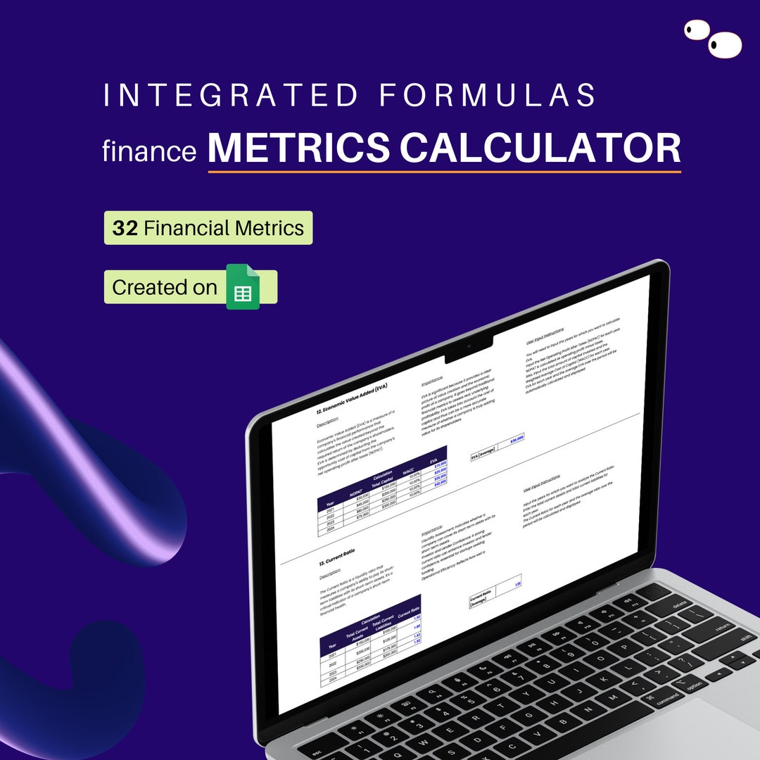 Business Metrics Calculation Tool - Simplify Your Finances With ...
