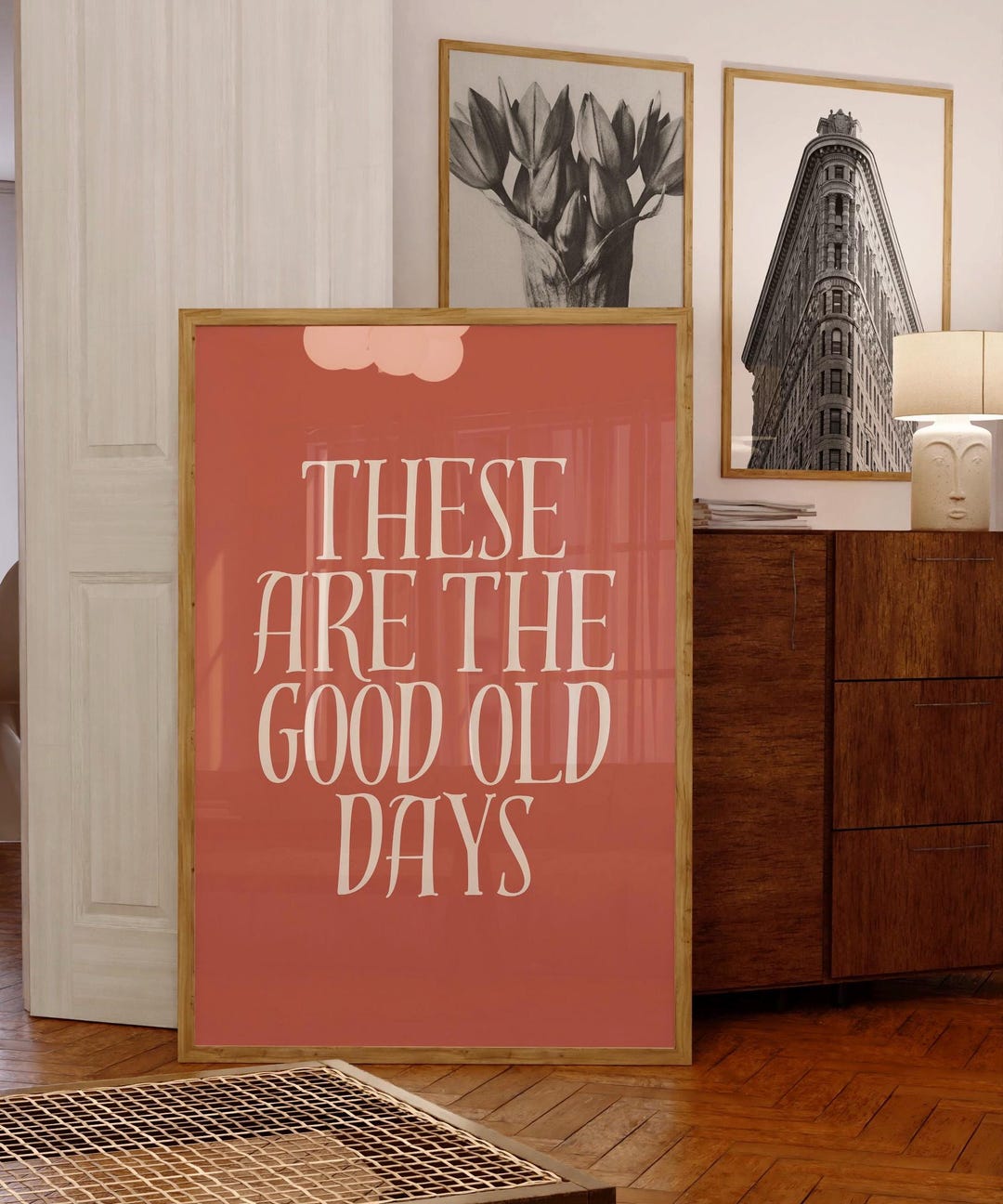 Good Old Days Retro Wall Art, Printable Digital Download, Vintage ...
