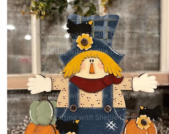 Harvest Scarecrow Shelfsitter DIY kit