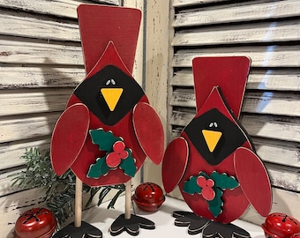 Whimsy Cardinals DIY kit