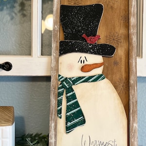 Snowman Warmest Wishes DIY