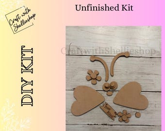 Wonky Bee  Pieces Only , Unfinished (No shims)