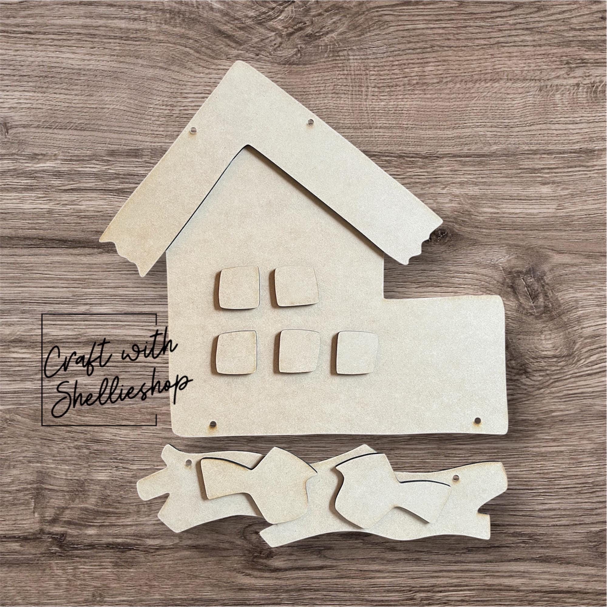 Lovebirds Birdhouse DIY Kit