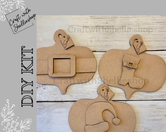3  Piece Ornament Set  DIY Kit #236