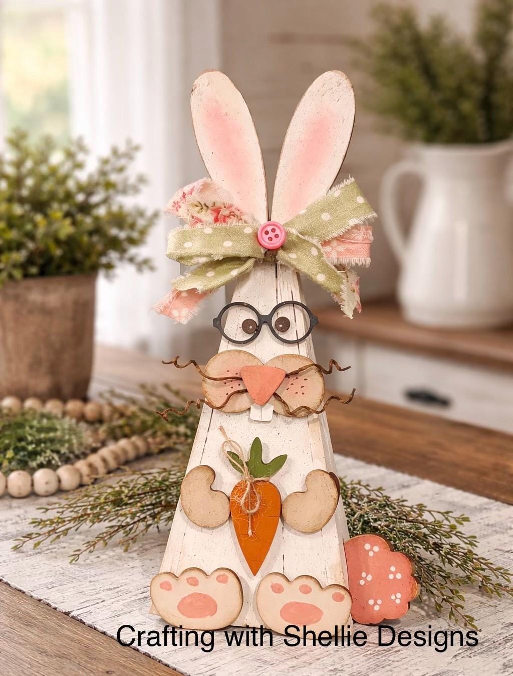 Shim Rabbit Craft Bunny Pieces Only for 8 Inch Shims(no Shims) - Etsy