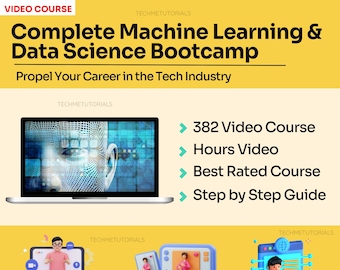 Complete Machine Learning & Data Science Bootcamp 2023 - Propulsez votre carrière dans l'industrie technologique