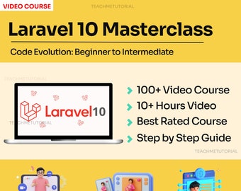Laravel 10 Masterclass 2023: From Beginner to Intermediate
