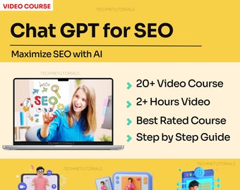 Chat GPT för SEO: Få SEO-resultat enkelt med ChatGpt-kursen ChatGpt 4 Chat Gpt Midjourney-kursen