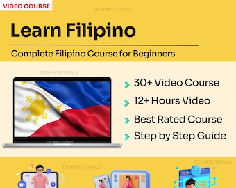 Lerne Philippinisch | Tagalog lernenfür Anfänger [30+ Lessons Video] | Sprachlernkurs lernen