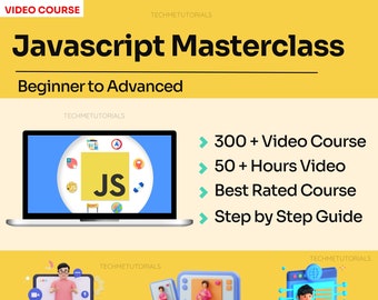 Javascript Masterclass From Beginner to Advanced -Learn [Video Course]