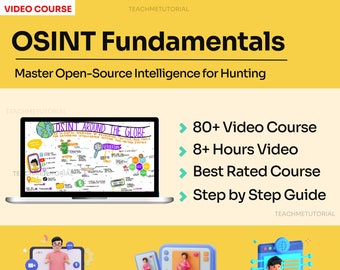 OSINT Fundamentals Bootcamp: Mastering Open-Source Intelligence
