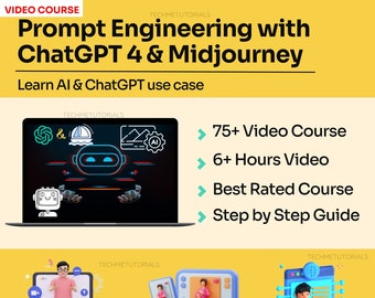 Prompt Engineering med ChatGPT 4 och Midjourney 2000+ prompts | ChatGpt-kurs ChatGpt 4 Chat Gpt ChatGpt