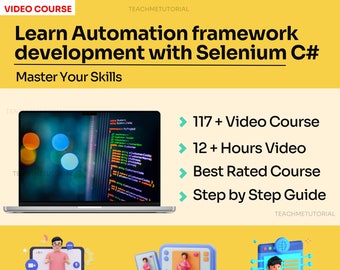 Automation framework development with Selenium C# (Advanced)