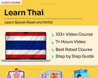 Lernen Sie Thailändisch für Anfänger: Sprechen Sie Lesen und Schreiben | Sprachlernkurs lernen