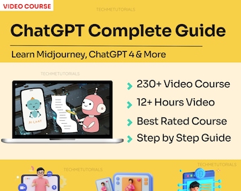 ChatGPT Complete Guide: Learn Midjourney, ChatGPT 4 & More | ChatGpt Course ChatGpt 4 Chat Gpt ChatGpt
