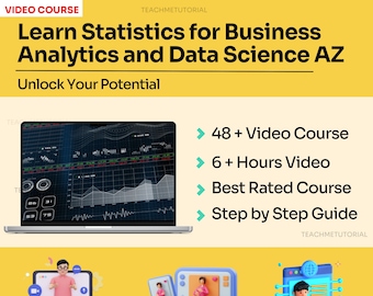 Statistics for Business Analytics and Data Science A-Z - Essential Skills