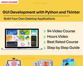 GUI Development with Python and Tkinter - Build Your Own Desktop Applications