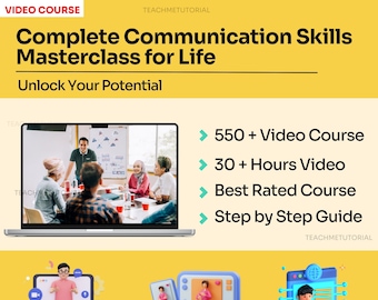 Die komplette Kommunikationsfähigkeiten Masterclass: Class for Life - Essential Fähigkeiten