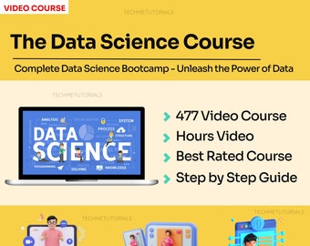 Le cours de science des données 2022 - Bootcamp complet sur la science des données - Libérez la puissance des données