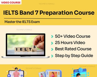 IELTS Band 7 Voorbereidingscursus | Beheers het IELTS-examen [Videocursus]
